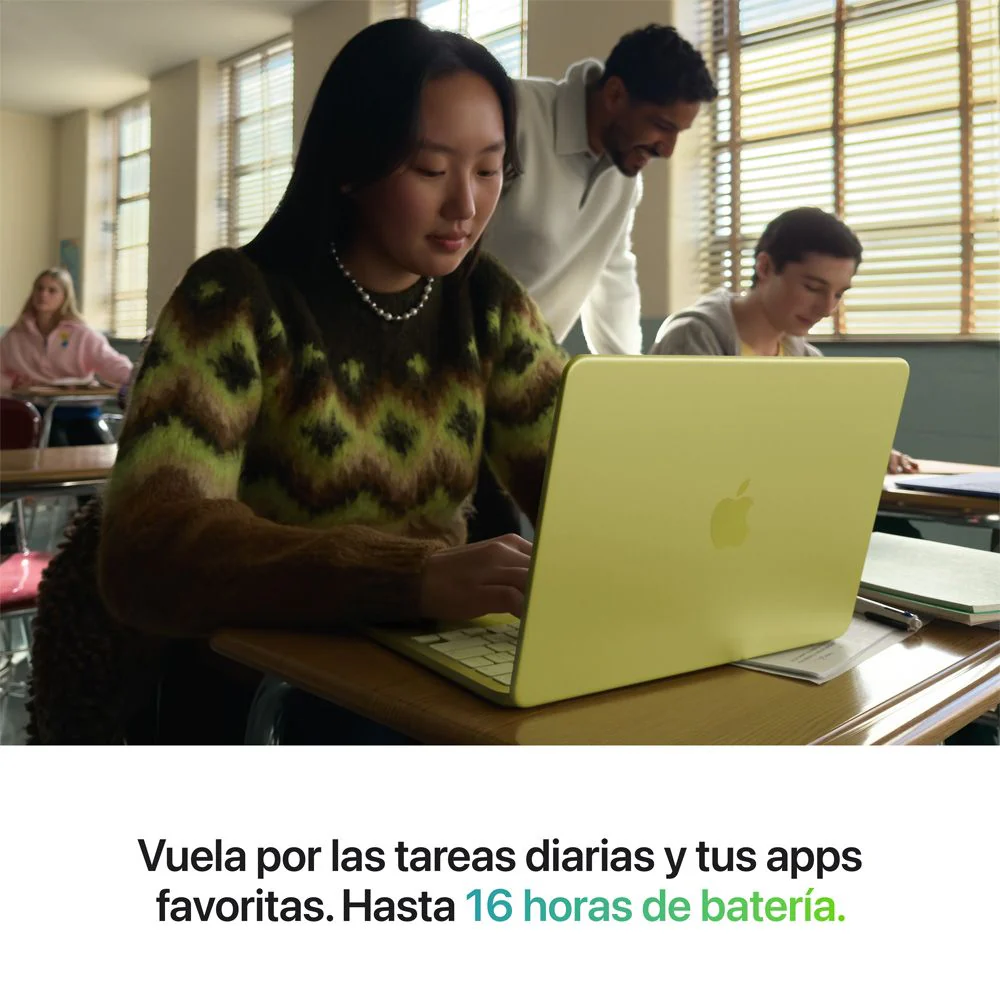 MacBook Neo de 13 pulgadas: Chip A16 Pro de Apple con CPU de 6 núcleos y GPU de 5 núcleos, Magic Keyboard con Touch ID, 512 GB SSD - Plata - Image 4