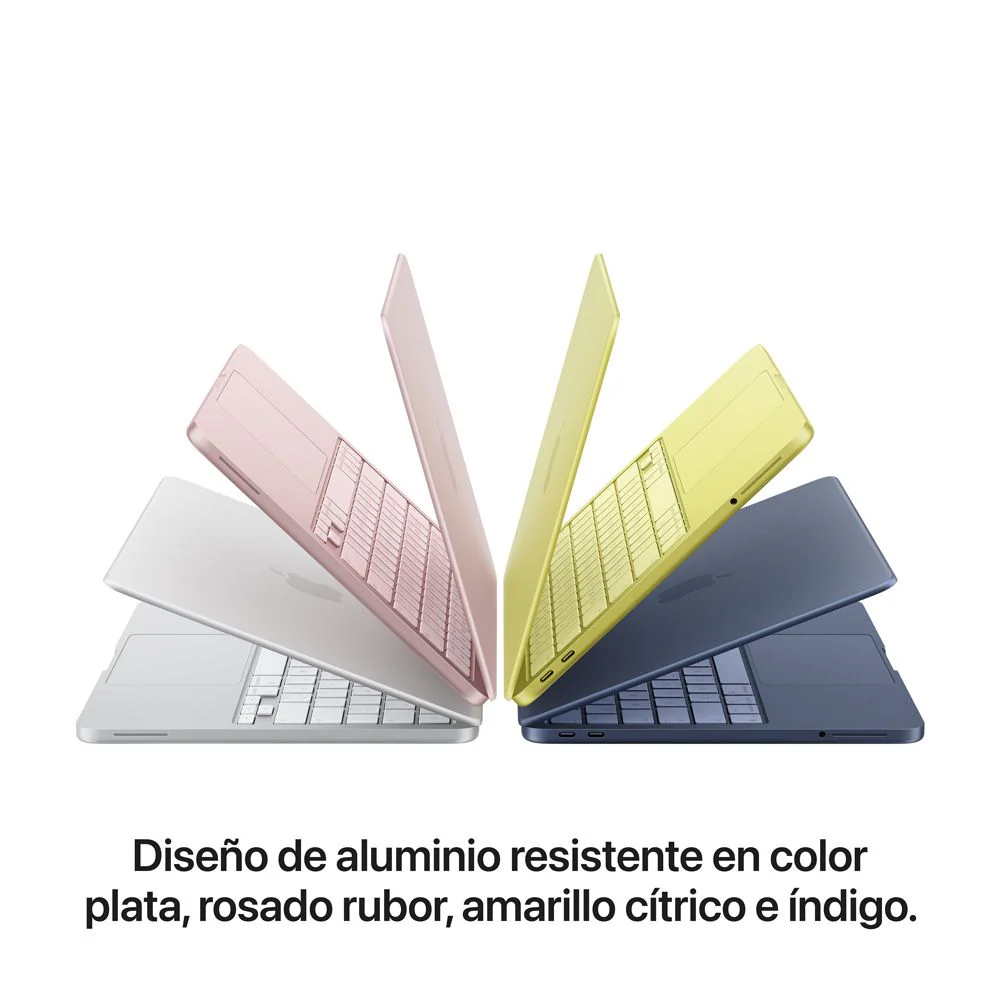 MacBook Neo de 13 pulgadas: Chip A16 Pro de Apple con CPU de 6 núcleos y GPU de 5 núcleos, Magic Keyboard, 256 GB SSD - Índigo - Image 3