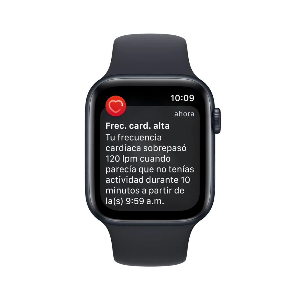 Apple Watch SE (GPS) - Caja de aluminio en color medianoche de 44 mm - Correa deportiva en color medianoche - Talla única - Image 5