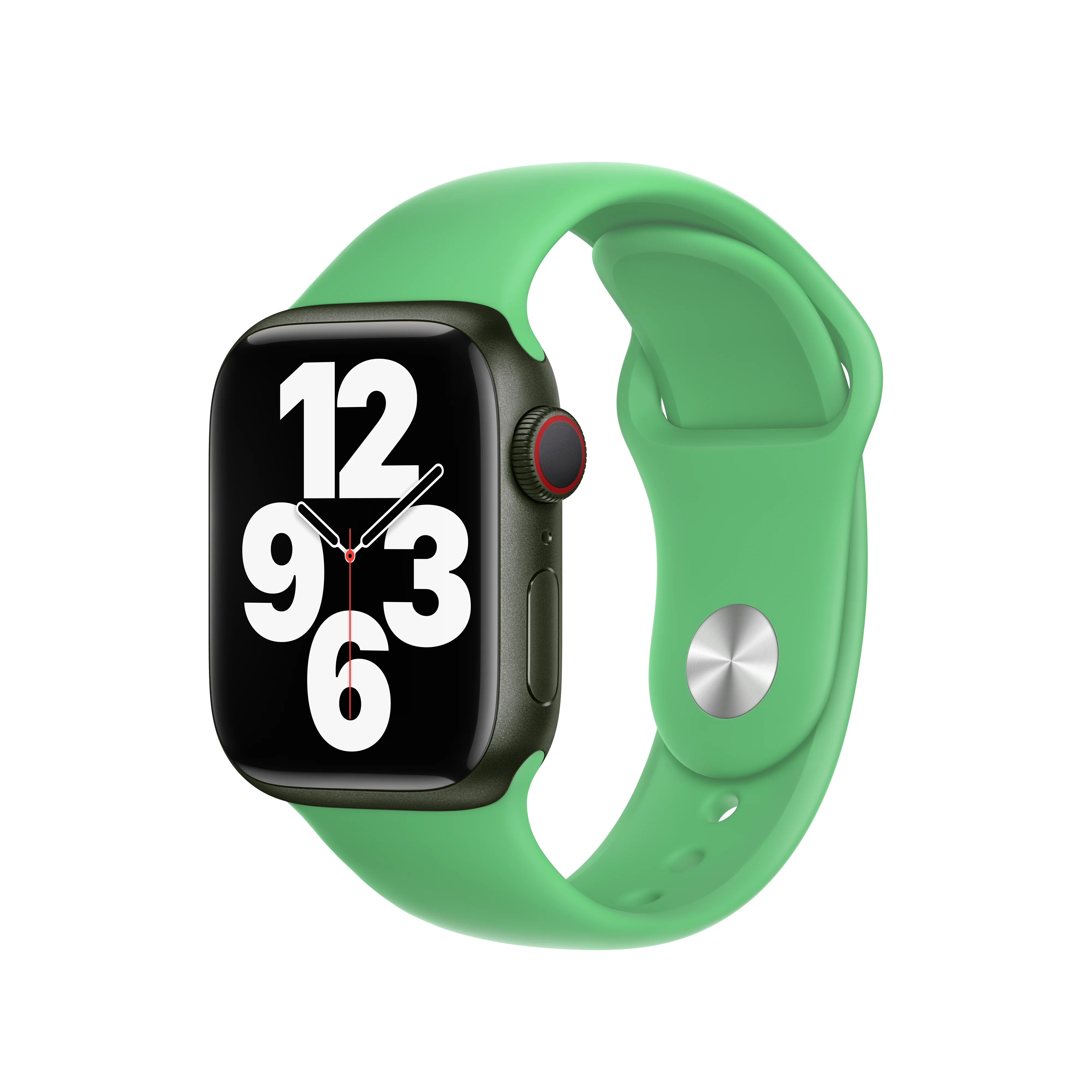 Correa deportiva verde brillante (41 mm) - Talla única - Image 2