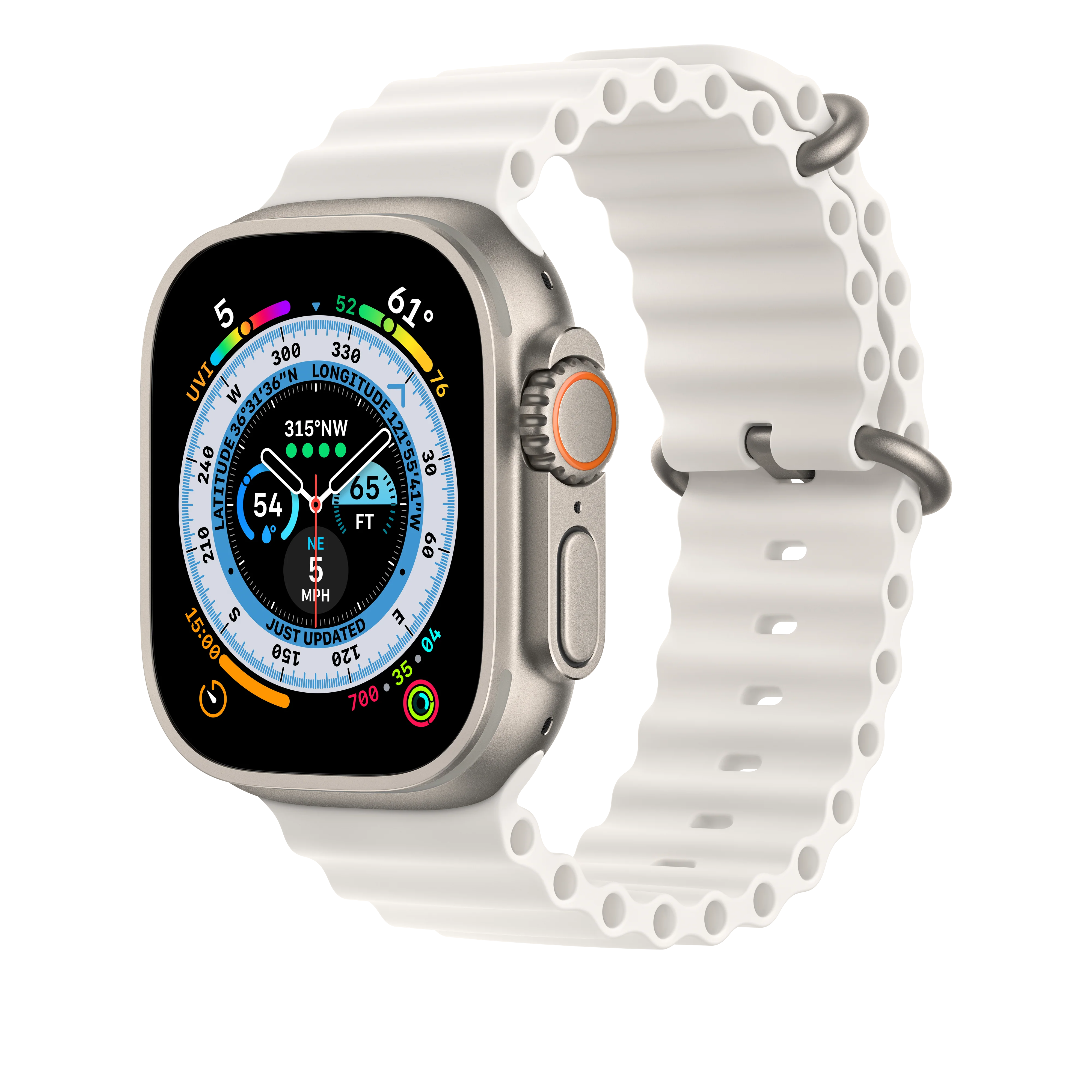 Correa oceánica blanca para caja de 49 mm - Image 2