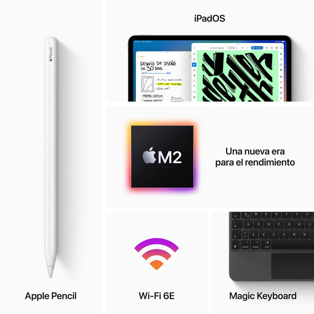 2022 iPad Pro de 11 pulgadas Wi-Fi 128 GB - Plata (4.ª generación) - Image 7