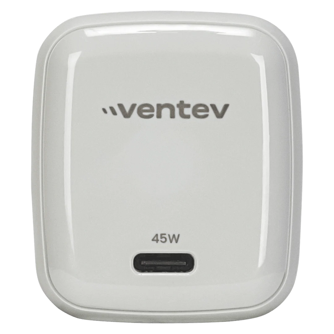 ADAPTADOR VENTEV DE PARED 45W + CABLE DE CARGA 240W USB-C