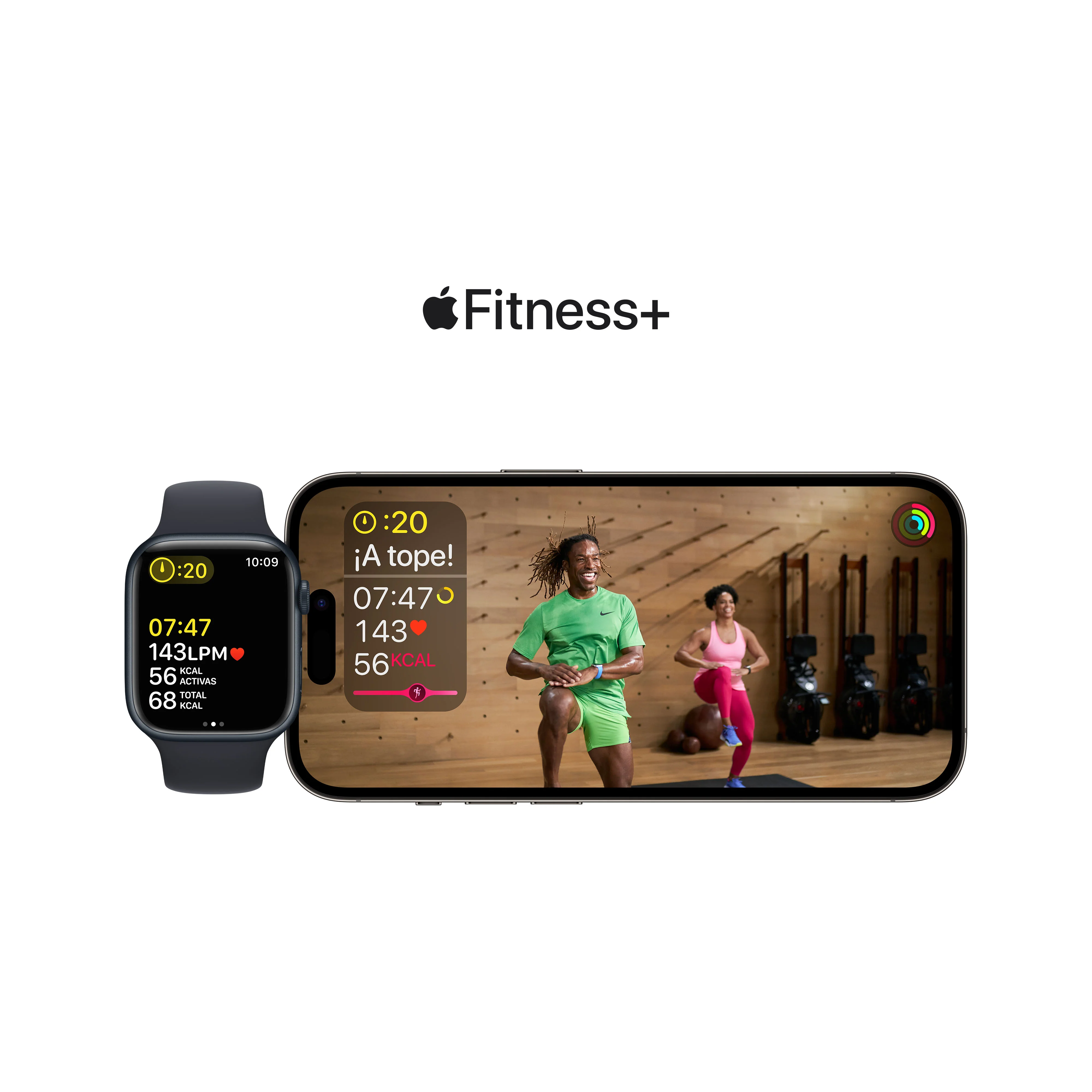 Apple Watch SE (GPS) 1ra Gen - Caja de aluminio en blanco estrella de 40 mm - Correa deportiva blanco estrella - Talla única - Image 11