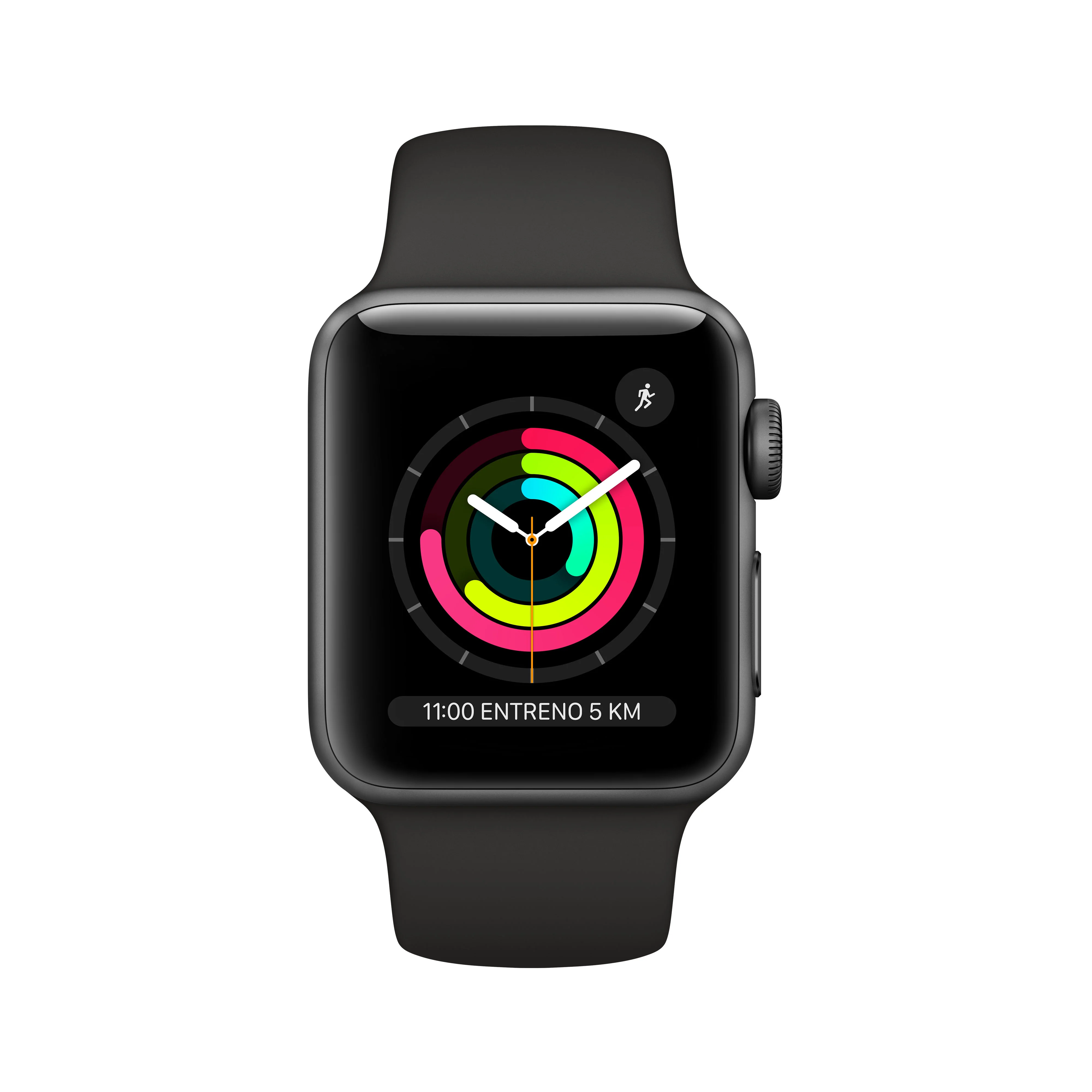 APPLE WATCH S3 38 SG AL BLK SP GPS-CLA - Image 2