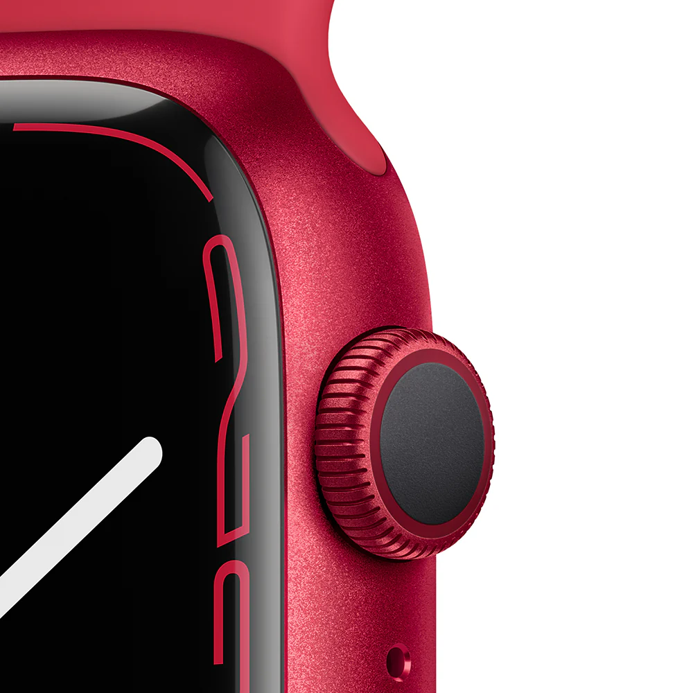 Apple Watch Series 7 (GPS) - Caja de aluminio (PRODUCT)RED de 45 mm - Correa deportiva (PRODUCT)RED - Talla única - Image 3