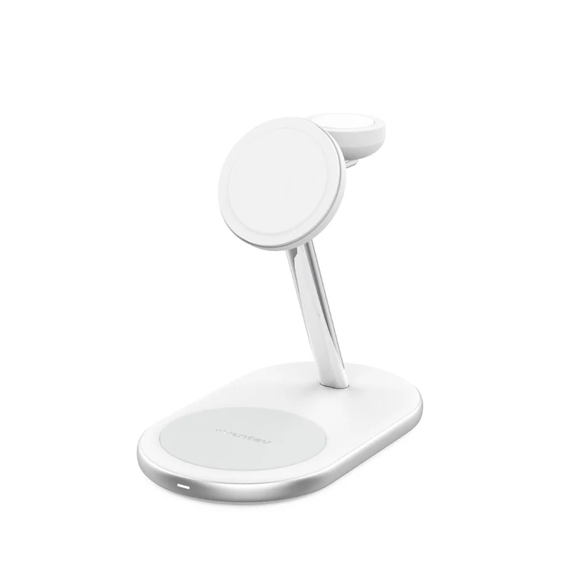 BASE DE CARGA VENTEV 3 EN 1 Qi2 15W MAGSAFE WHITE - Image 6
