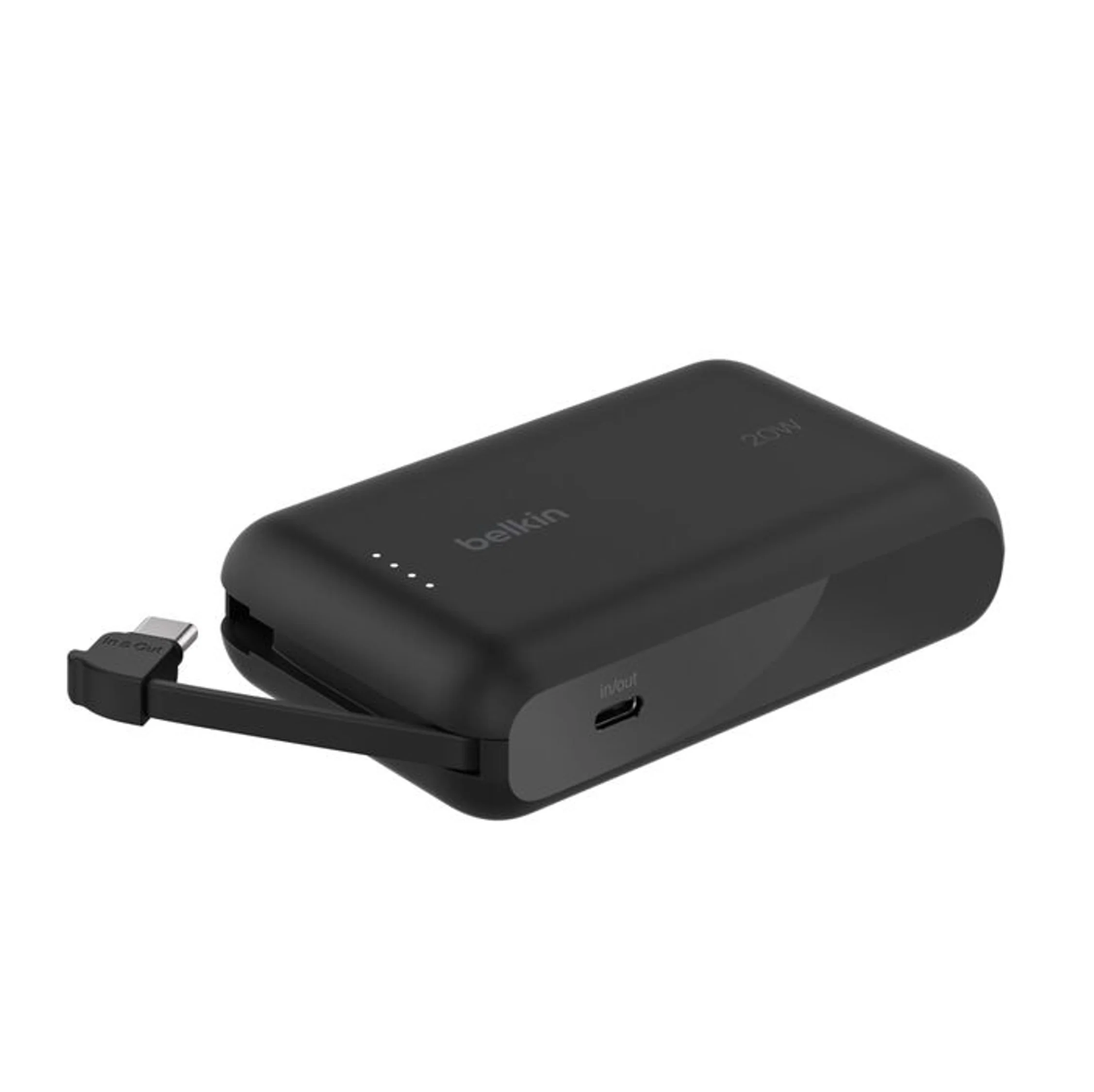 BATERIA BELKIN 20W BOOSTCHARGE 10000 mAh CABLE USB-C BLACK - Image 5
