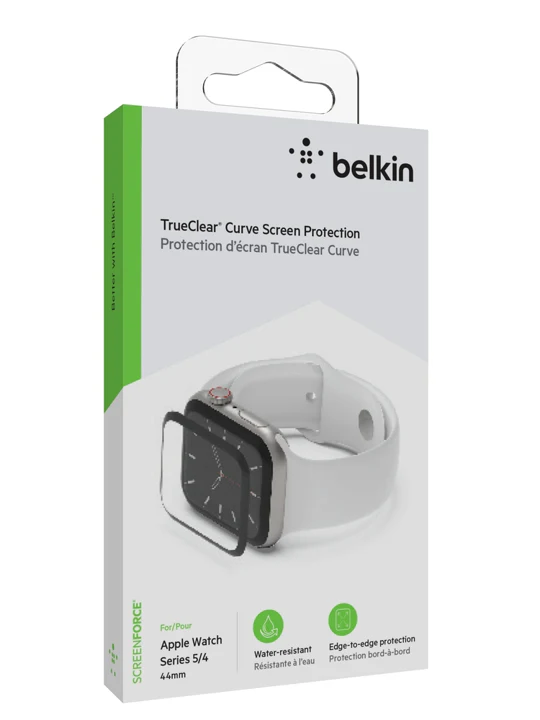 Protector De Pantalla Belkin Para Apple watch Serie SE 4 - 5 - 6 / 44mm - Negro - Image 5