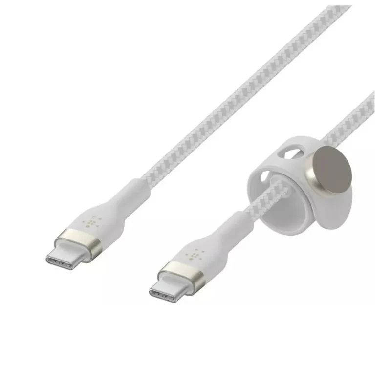 CABLE BELKIN USB-C A USB-C BOOSTCHARGE PRO FLEX 60W 1M WHITE - Image 6