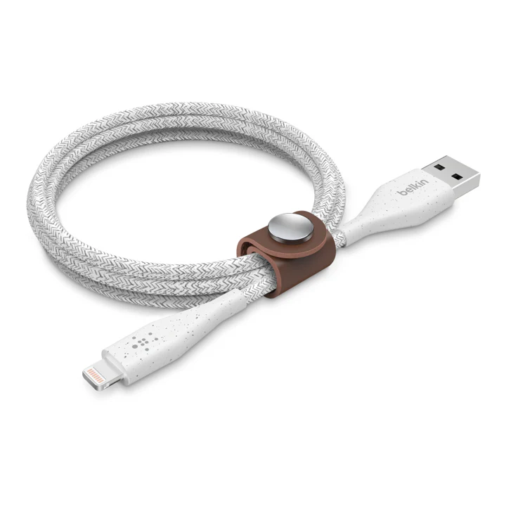 Cable Belkin USB-A a Lightning - 1.2M - DuraTek Plus - Blanco - Image 2