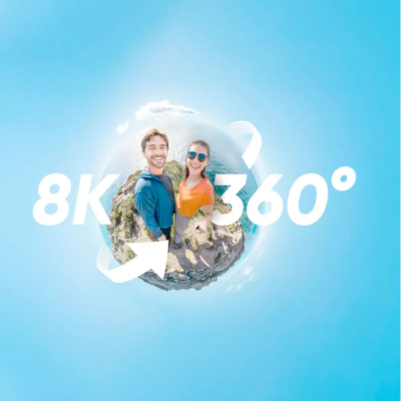CAMARA DE ACCION INSTA360 X5 8K BLUETOOTH USB WIFI BLACK - Image 6