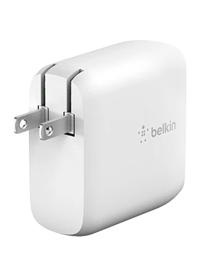Cargador Belkin 68w - USB-C GAN PD 50w / USB-C GAN PD 18w - Blanco - Image 2