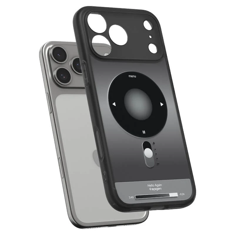CASE SPIGEN HYBRID IPHONE 17 PRO CLASSIC MAGFIT SMOOKE - Image 3