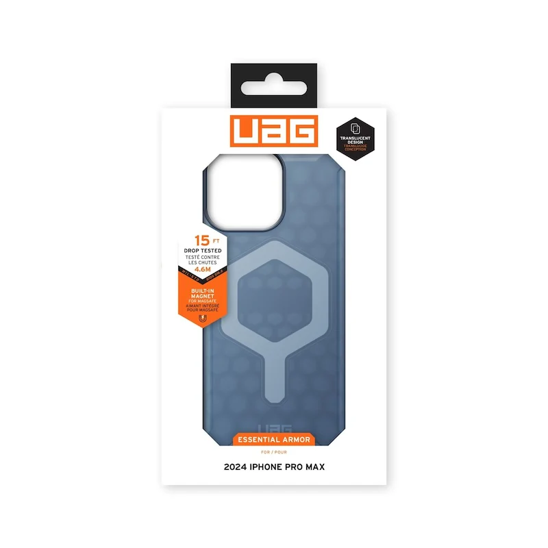 CASE UAG ESSENTIAL ARMOR IPH 16 PM BLU - Image 5