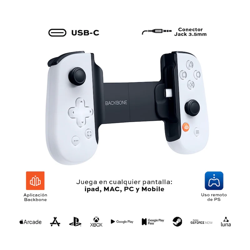 CONTROL BACKBONE ONE PARA IPHONE PS USBC - Image 5