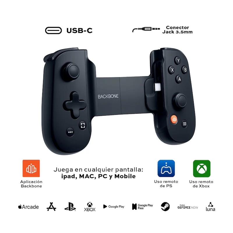 CONTROL BACKBONE ONE PARA IPHONE USBC - Image 5