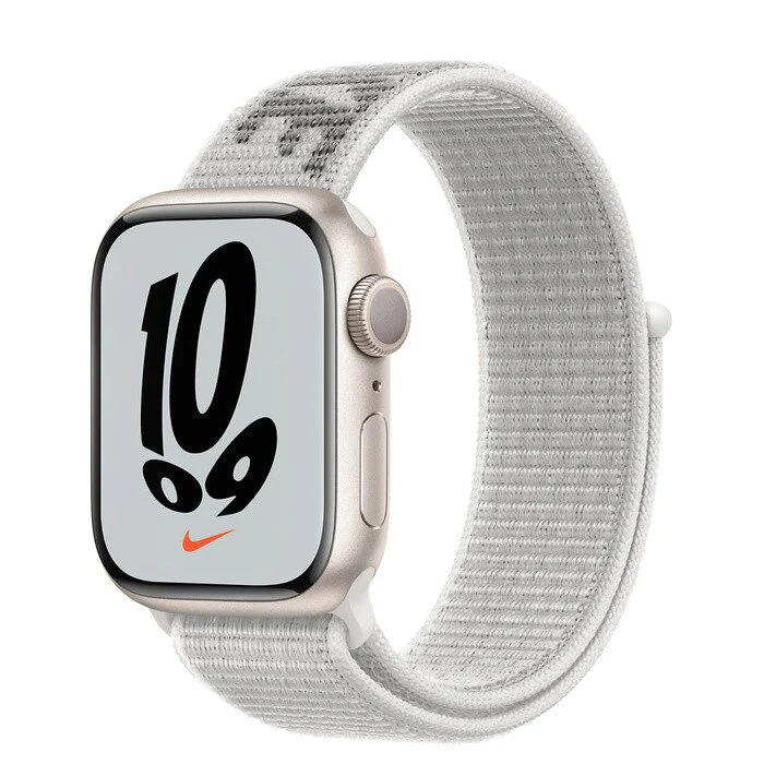 Correa Loop Nike Sport para el Apple Watch 41 mm Talla única - Blanco Polar