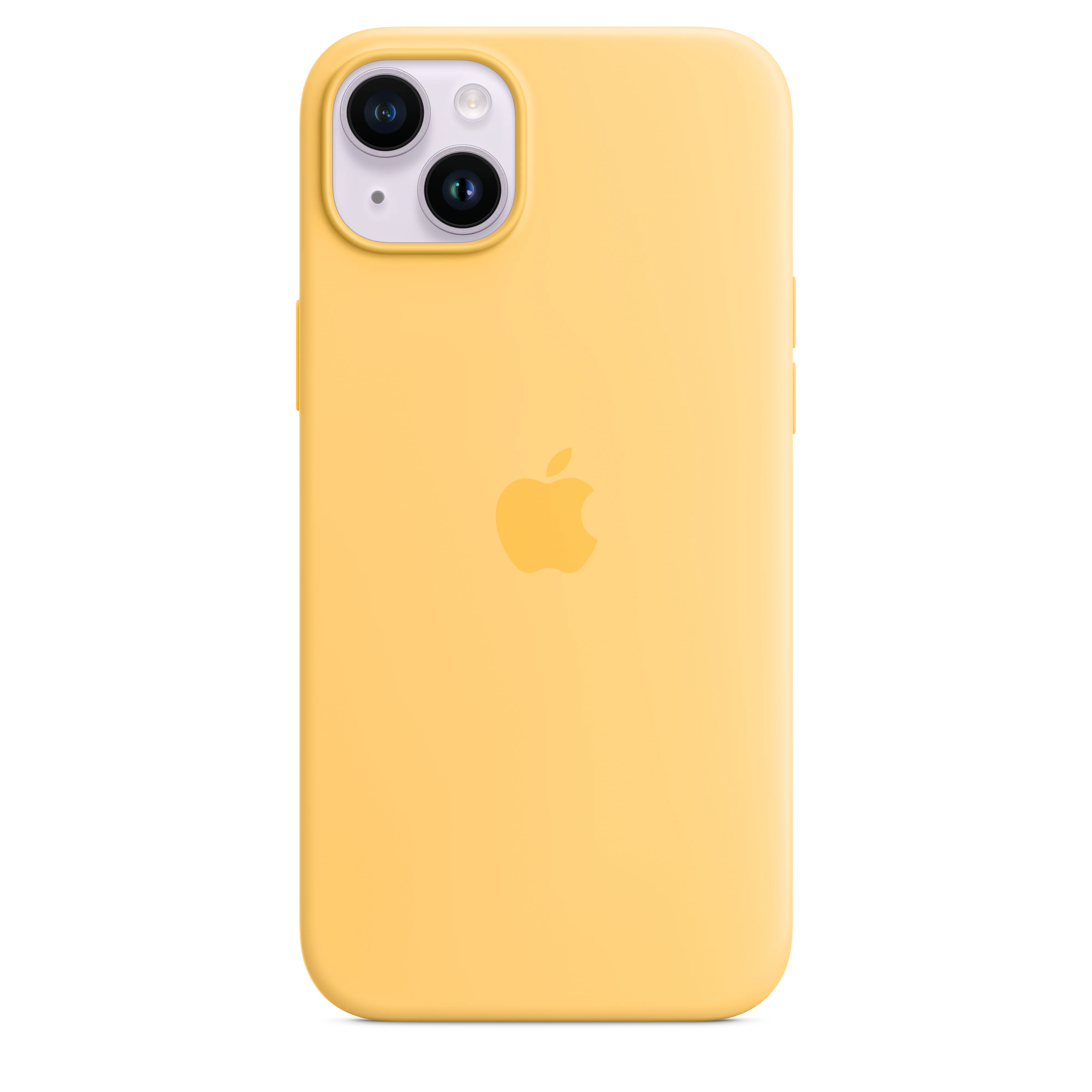 Funda de silicona con MagSafe para el iPhone 14 Plus - Resplandor solar - Image 2