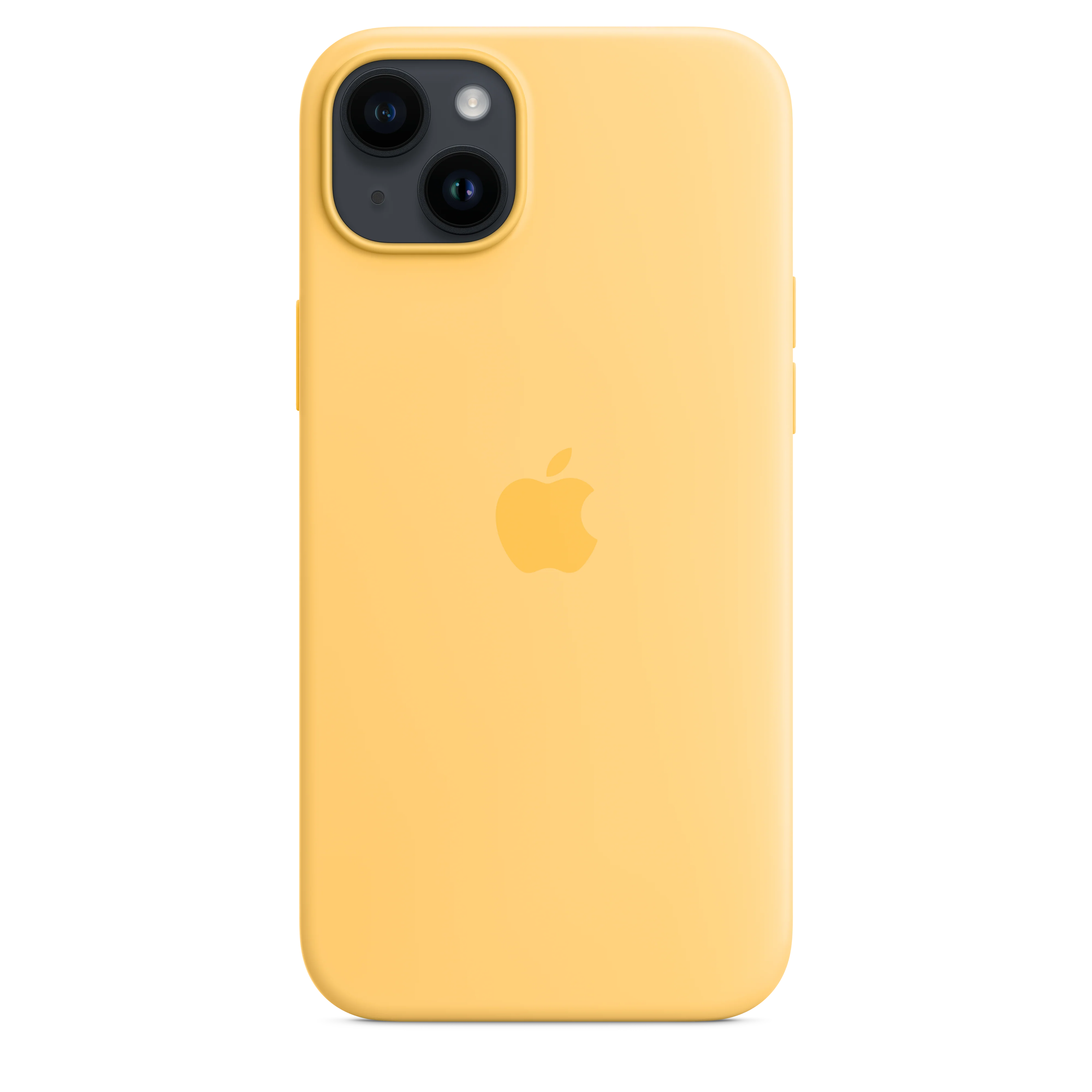 Funda de silicona con MagSafe para el iPhone 14 Plus - Resplandor solar - Image 3