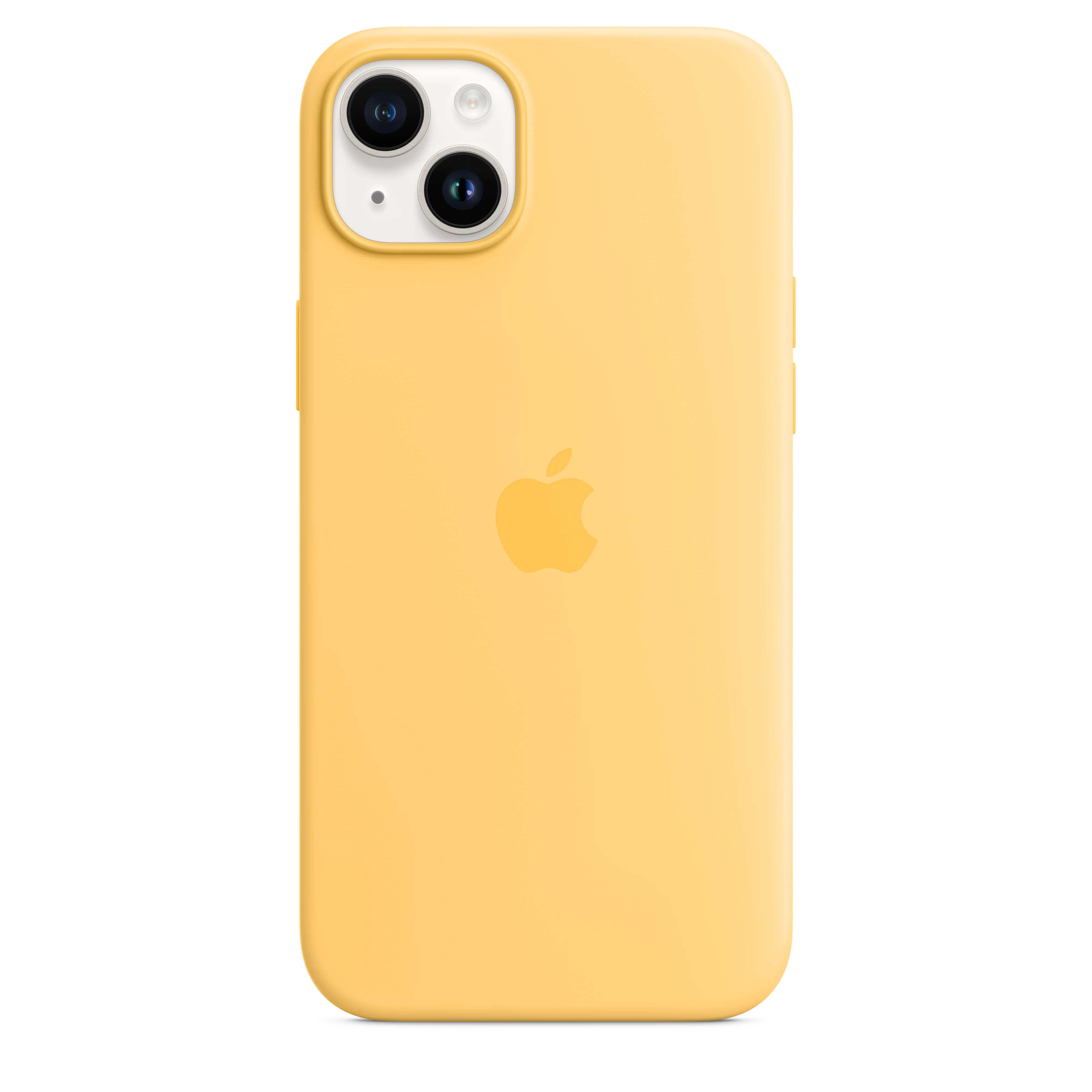 Funda de silicona con MagSafe para el iPhone 14 Plus - Resplandor solar - Image 4