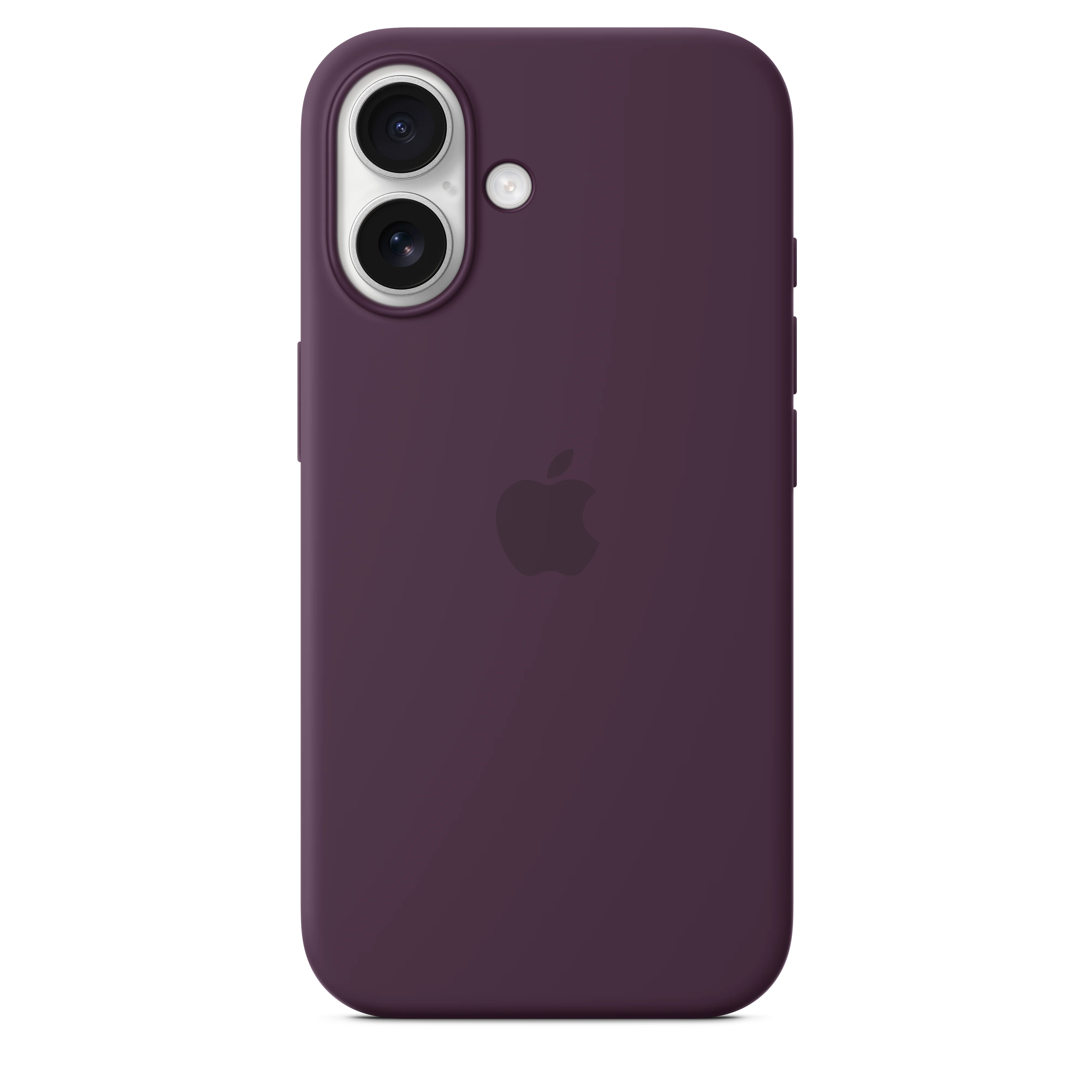Funda de silicón con MagSafe para el iPhone 16 - Color ciruela - Image 4