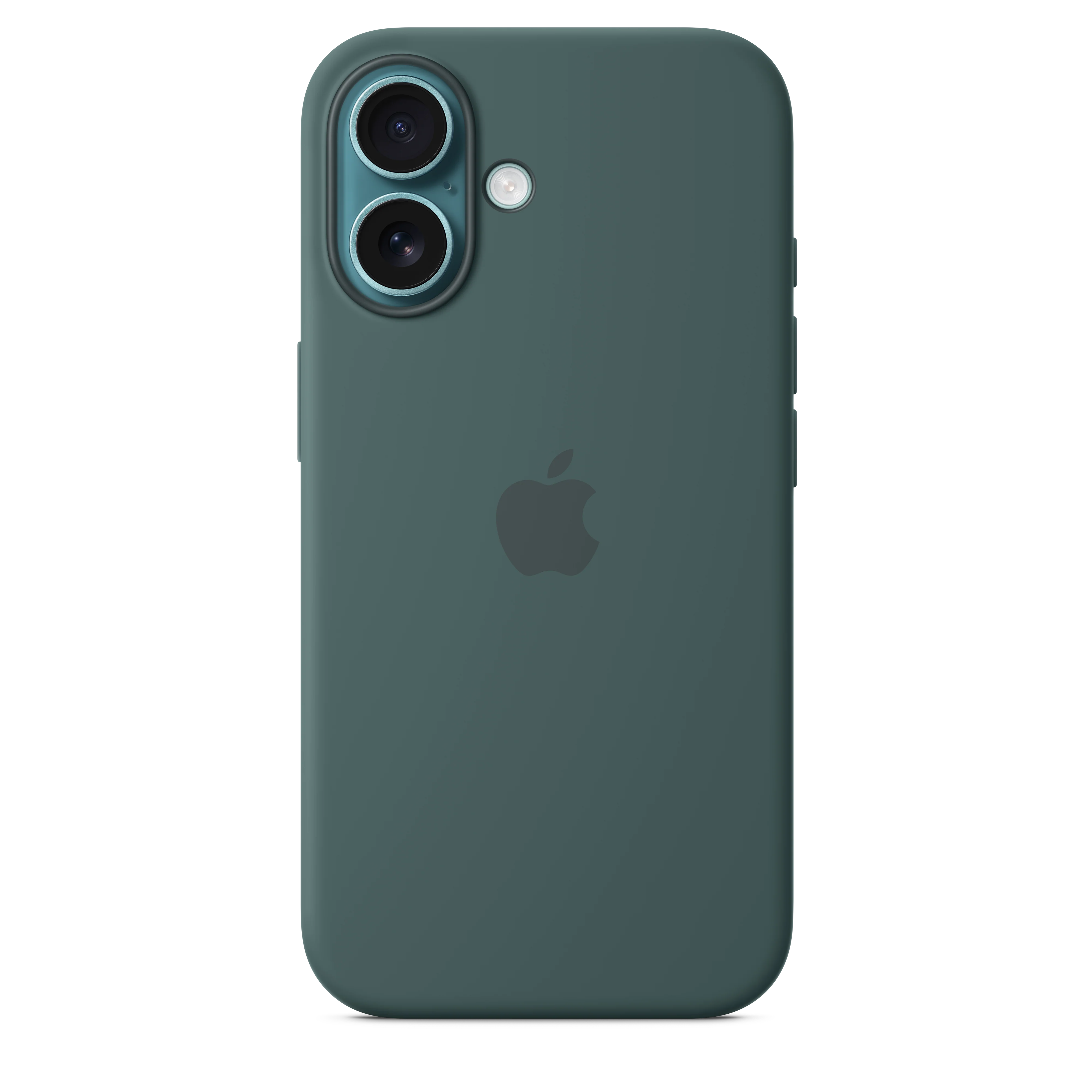 Funda de silicón con MagSafe para el iPhone 16 - Verde lago - Image 2