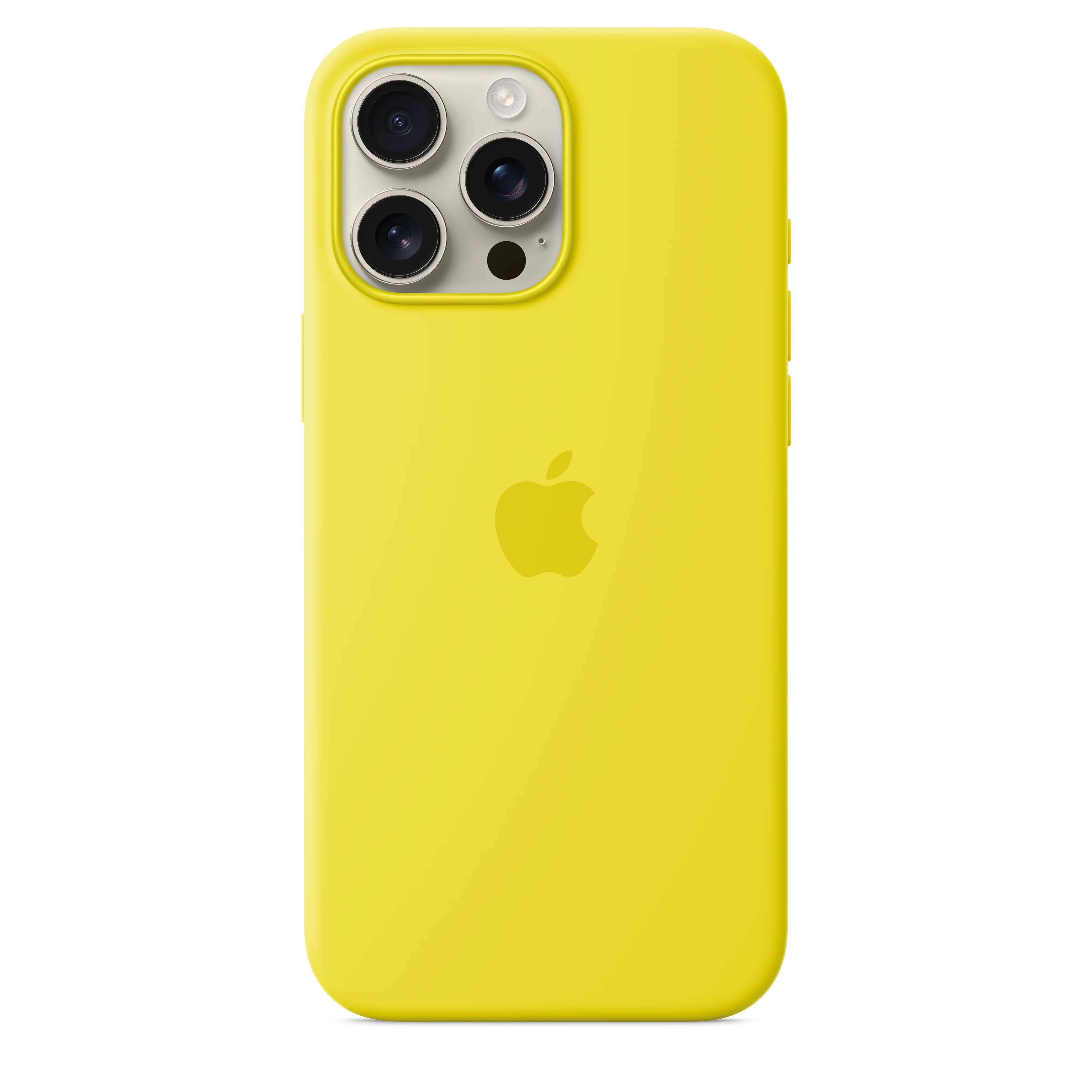 Funda de silicón con MagSafe para el iPhone 16 Pro Max - Amarillo carambola - Image 2