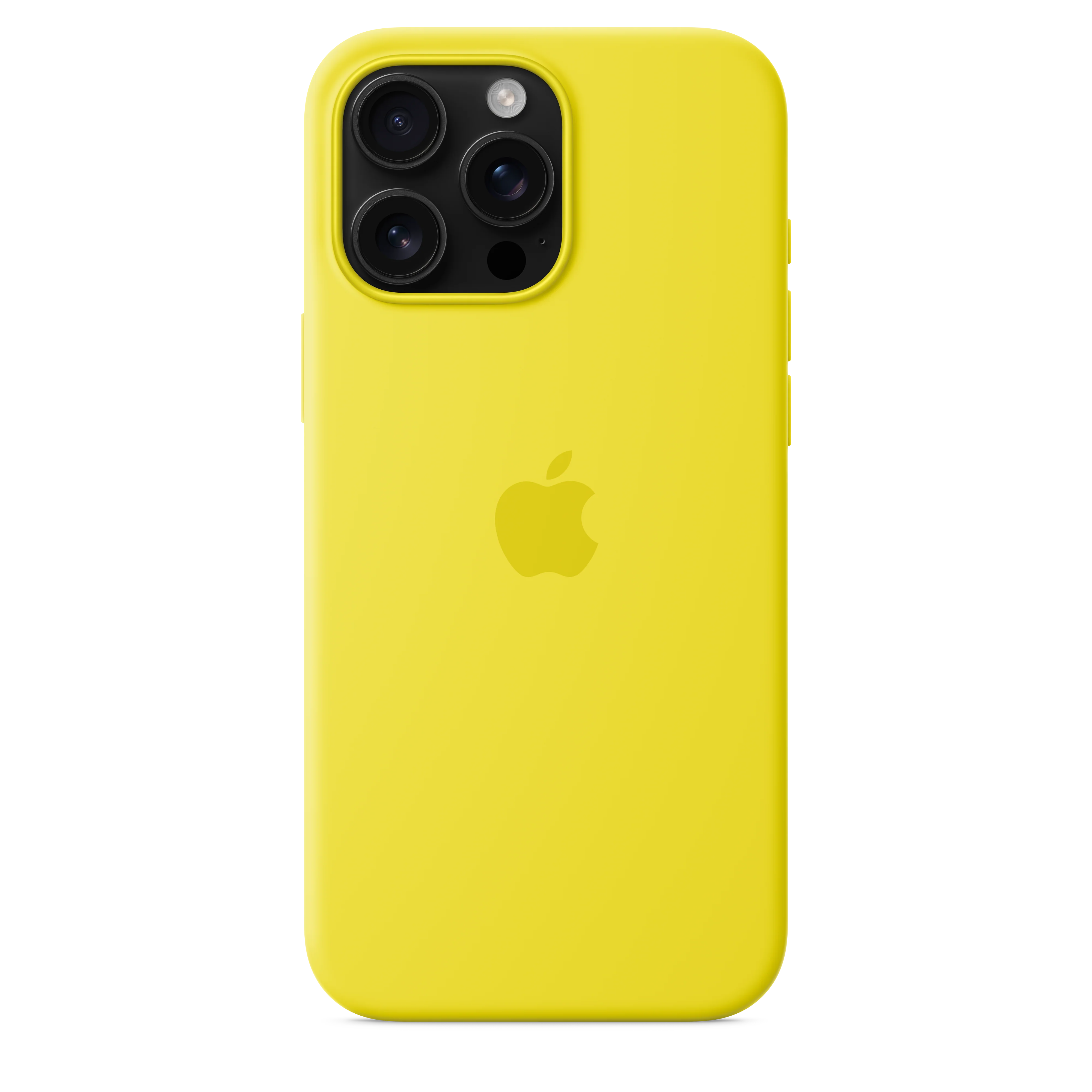 Funda de silicón con MagSafe para el iPhone 16 Pro Max - Amarillo carambola - Image 4