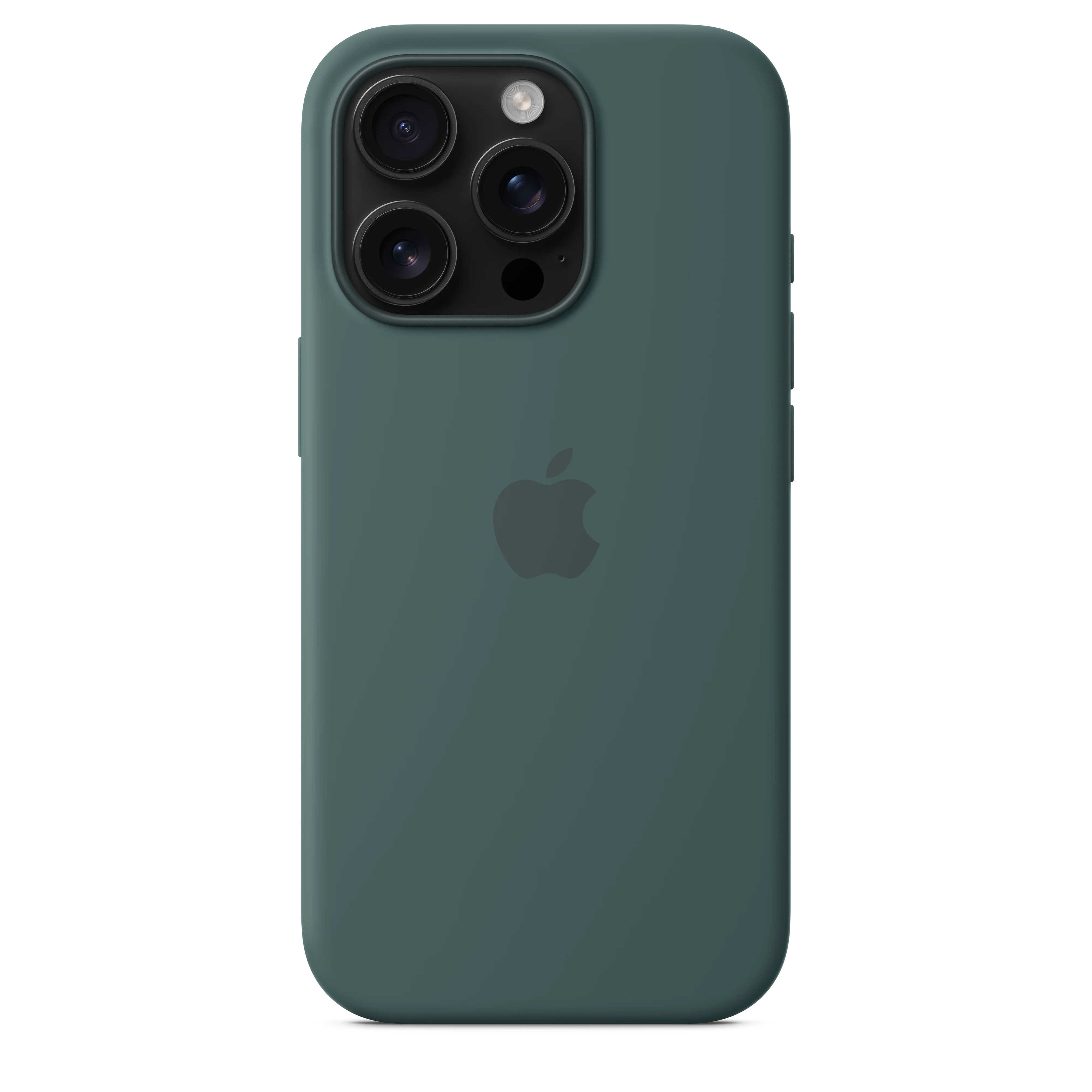 Funda de silicón con MagSafe para el iPhone 16 Pro - Verde lago - Image 4