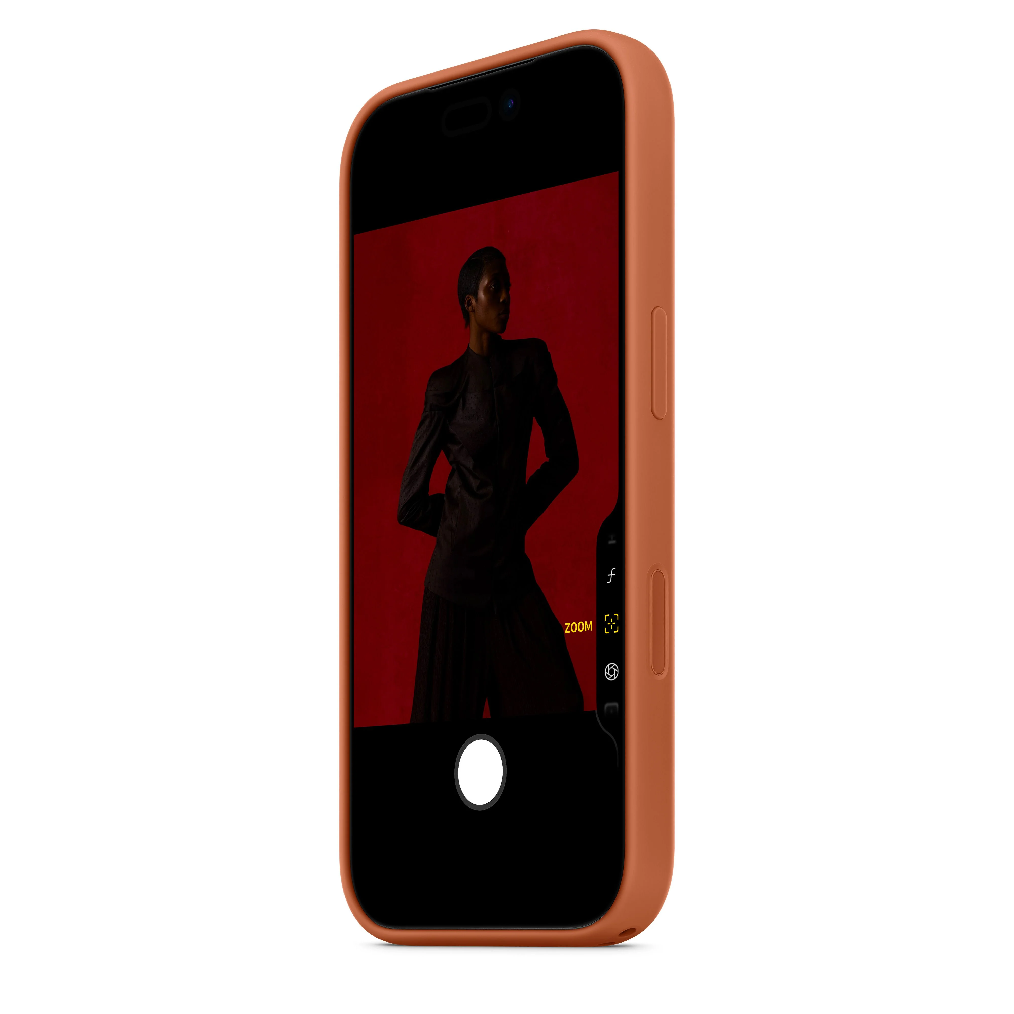 Funda de silicón con MagSafe para el iPhone 17 Pro – Color terracota - Image 4