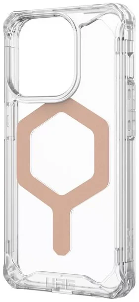 UAG FUNDA PLYO MAGSAFE IPHONE 15 PRO TRANSPARENTE/ORO ROSADO - Image 3