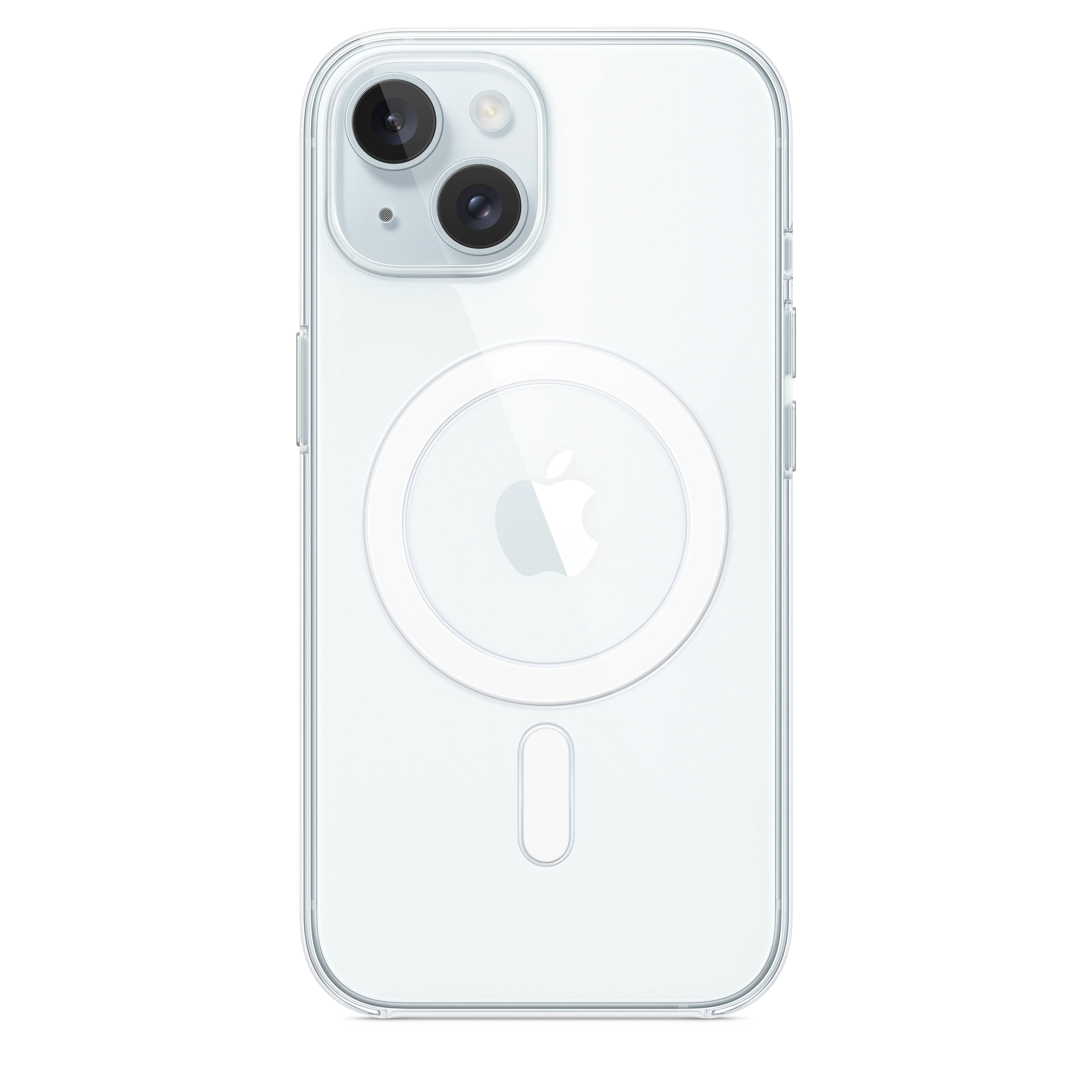 Funda transparente con MagSafe para el iPhone 15