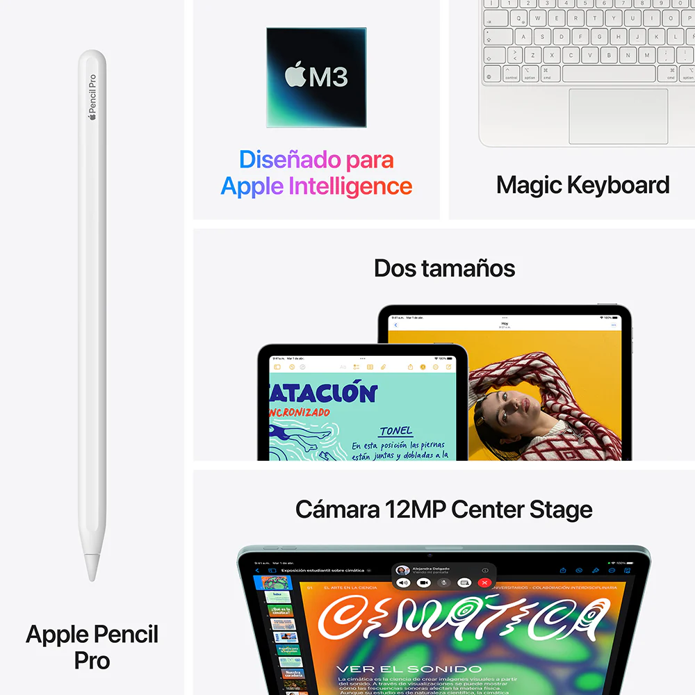 iPad Air de 13 pulgadas Wi-Fi 256 GB - Azul (M3) - Image 9