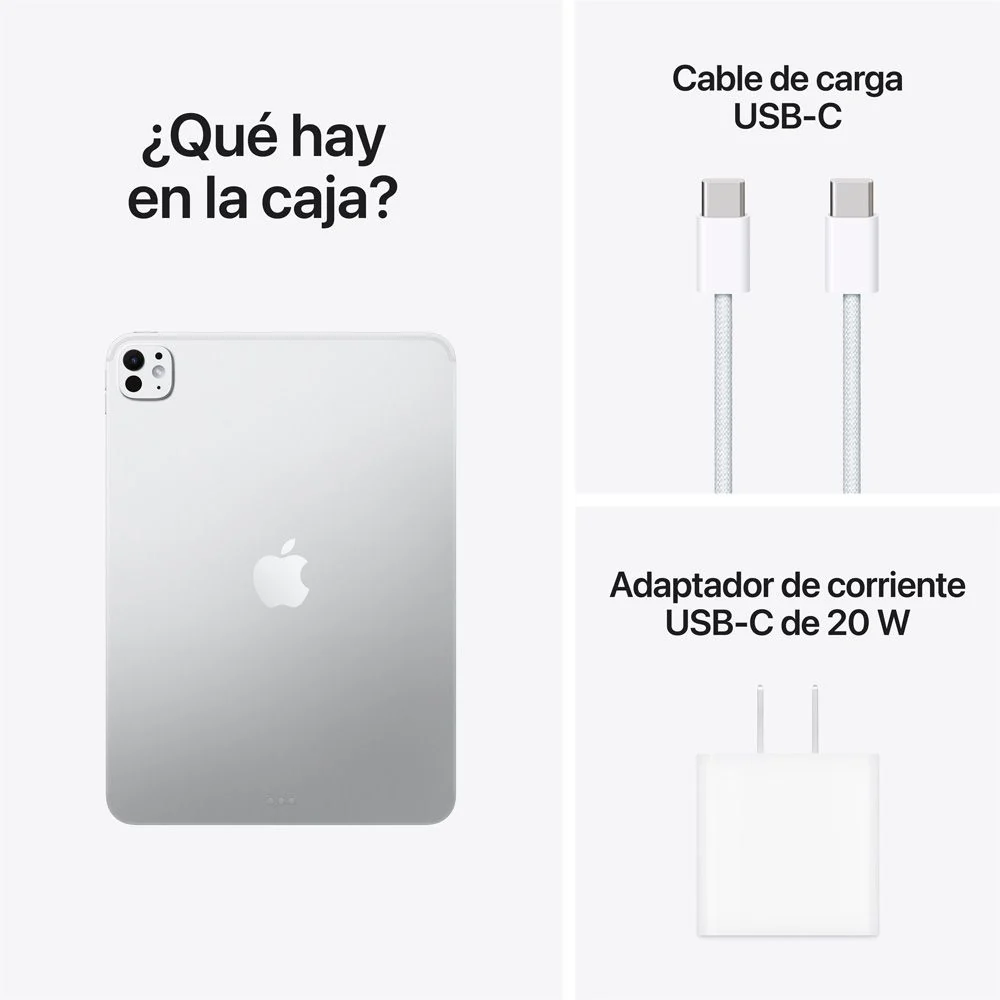 iPad Pro de 11 pulgadas Wi-Fi 2 TB Vidrio nanotexturizado - Plata (M5) - Image 9
