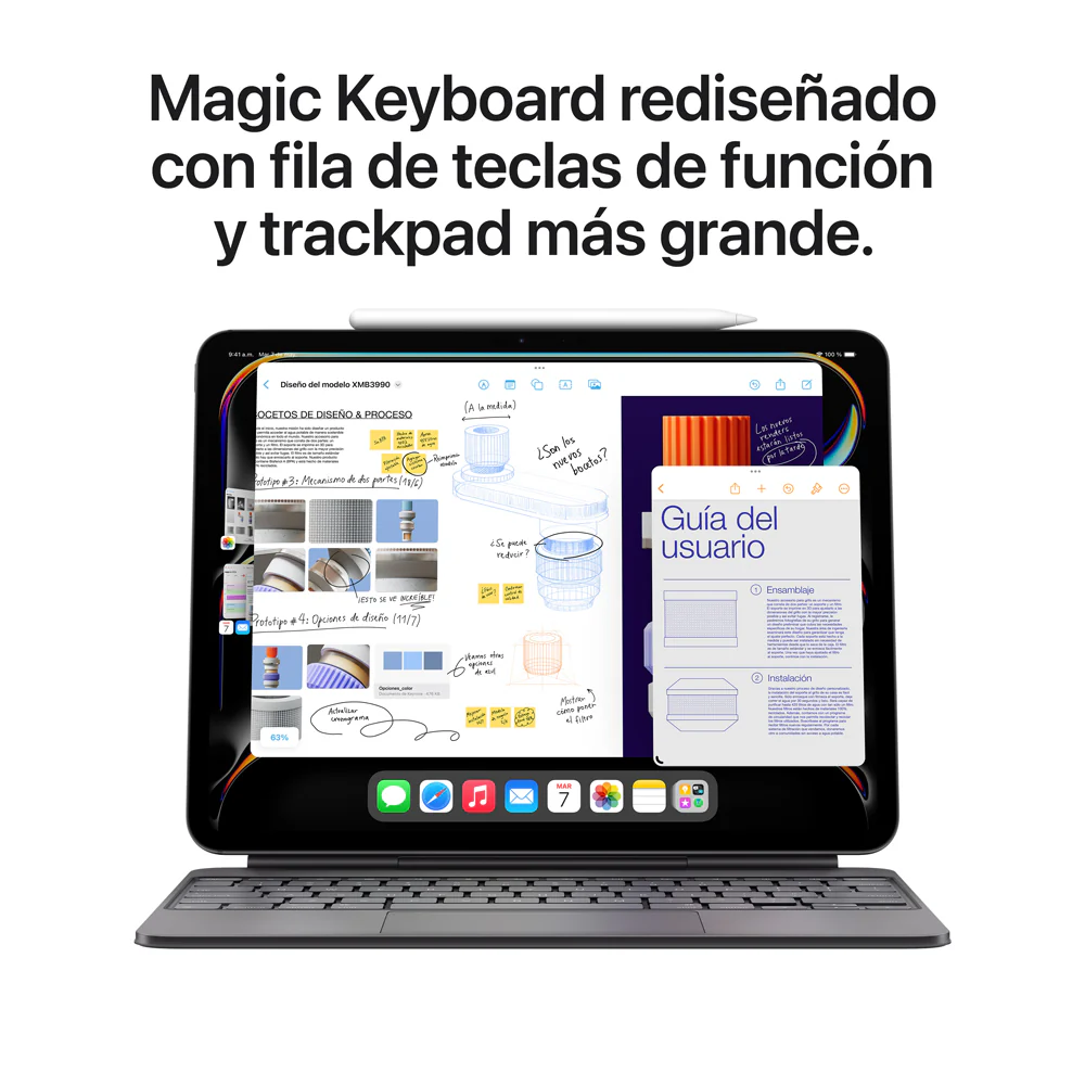 iPad Pro de 13 pulgadas Wi-Fi 512 GB Vidrio estándar - Plata (M4) - Image 8