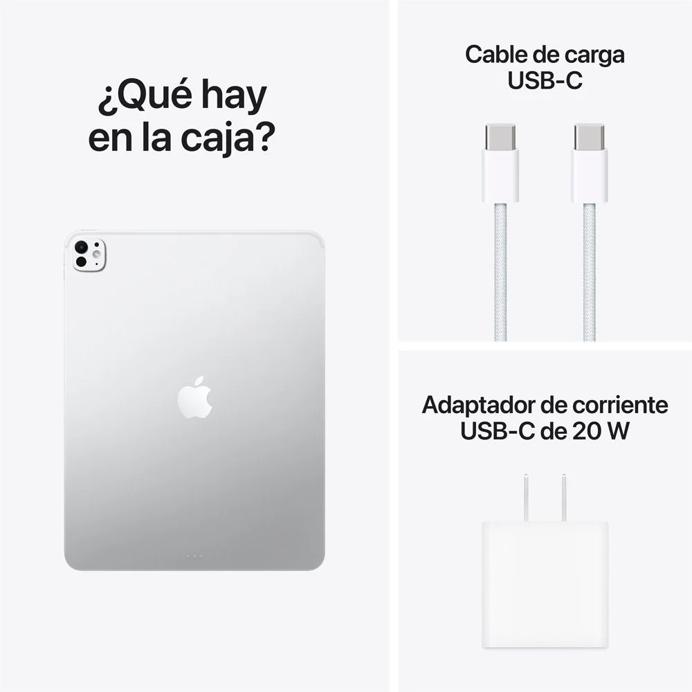 iPad Pro de 13 pulgadas Wi-Fi 1 TB Vidrio estándar - Plata (M5) - Image 9