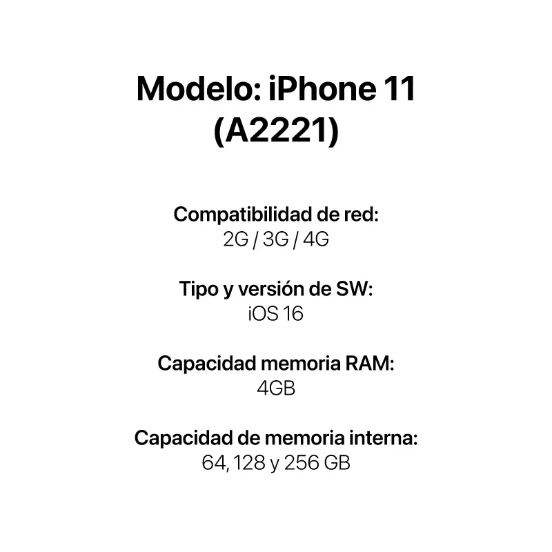 iPhone 11 128 GB Negro - Image 7