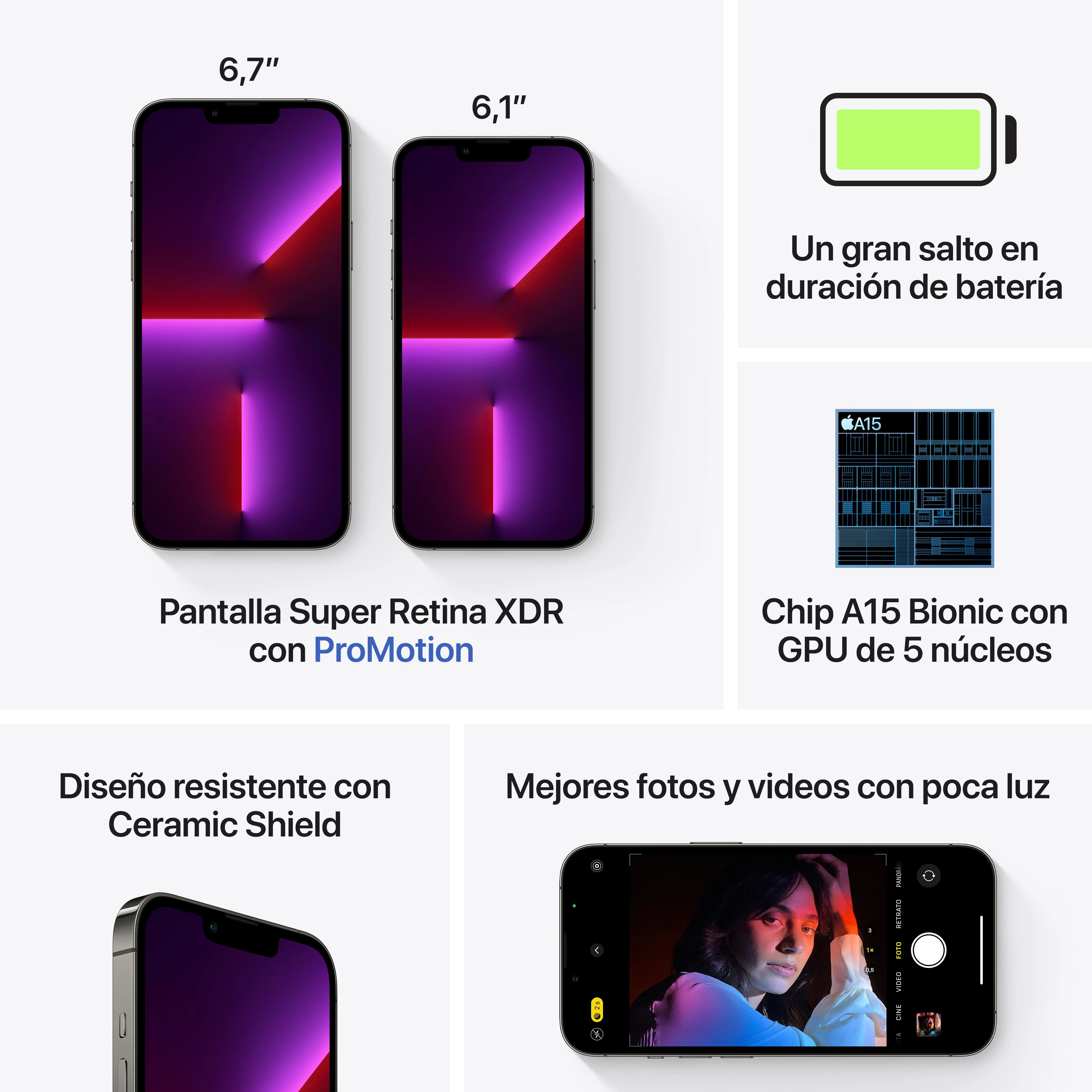iPhone 13 Pro 256 GB Grafito - Image 8