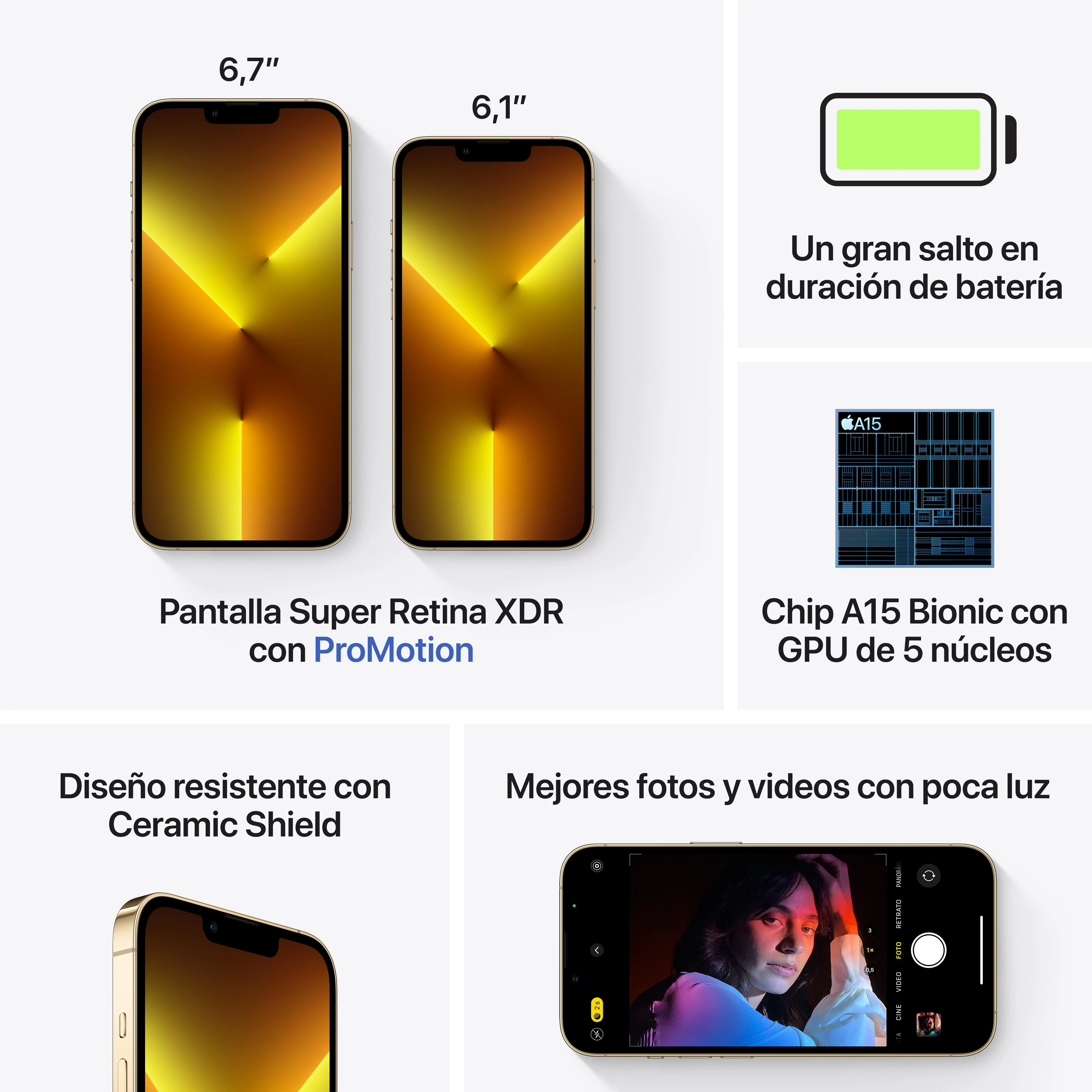 iPhone 13 Pro 1 TB Oro - Image 8