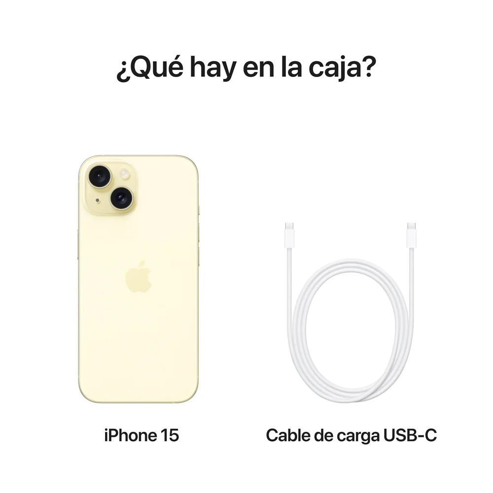 iPhone 15 128 GB Amarillo - Image 9