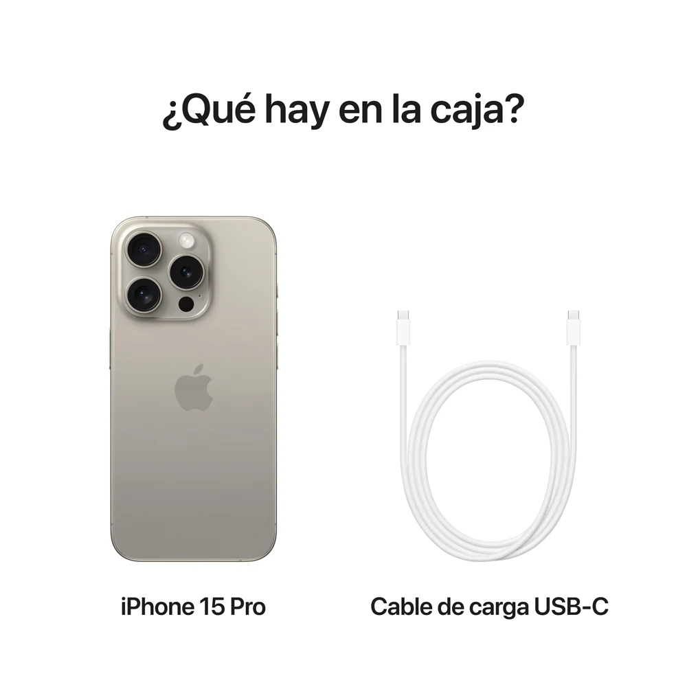 iPhone 15 Pro 512 GB Titanio natural - Image 9