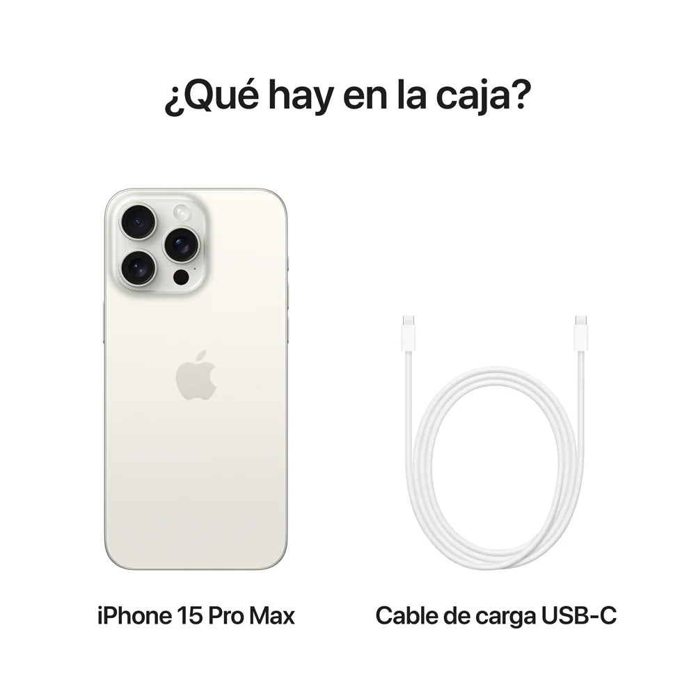 iPhone 15 Pro Max 512 GB Titanio blanco - Image 9