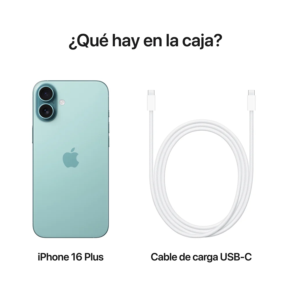 iPhone 16 Plus 128 GB Verde azulado - Image 9