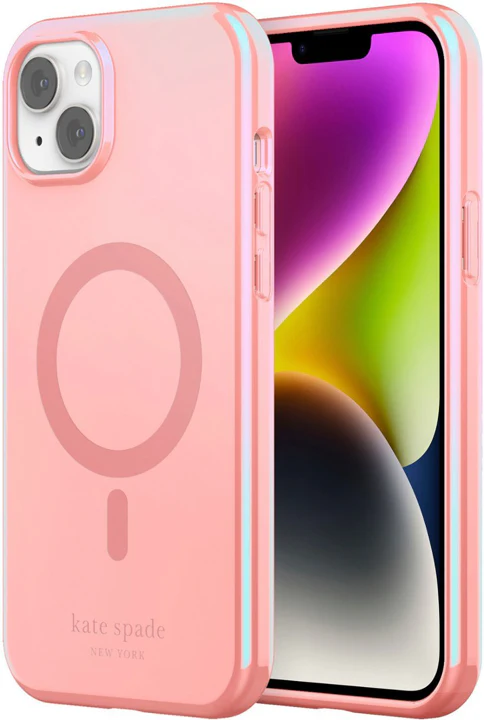 CASE KATE SPADE NY GLOSS MAGSAFE PARA IPHONE 14PLUS - GRAPEFRUI - Image 6