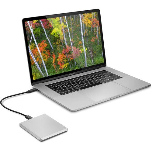 LaCie 1TB USB 3.1 Type-C Mobile Drive - Moon Silver - Image 5