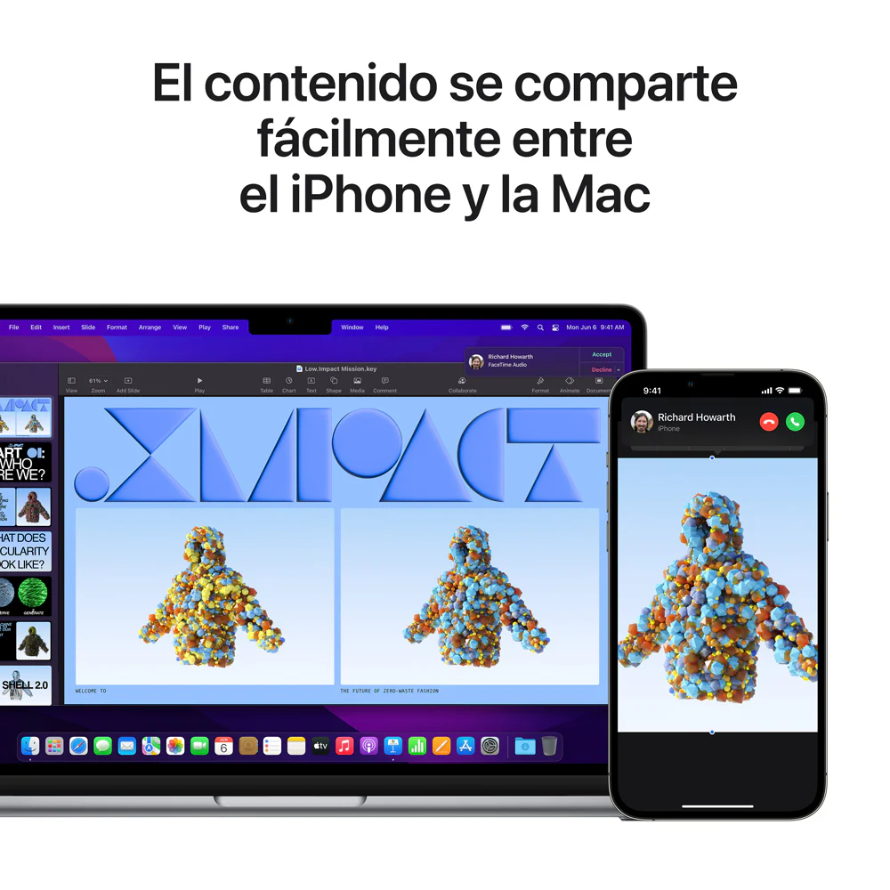 MacBook Air de 13 pulgadas: Chip M2 de Apple con CPU de ocho núcleos y GPU de ocho núcleos, 256 GB SSD - Gris espacial - Image 9