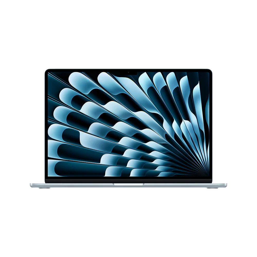 MacBook Air de 15 pulgadas: Chip M4 de Apple con CPU de 10 núcleos y GPU de 10 núcleos, 512 GB SSD - Azul cielo