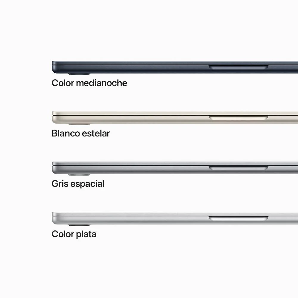 MacBook Air de 15 pulgadas: Chip M2 de Apple con CPU de ocho núcleos y GPU de diez núcleos, 512 GB SSD - Azul medianoche - Image 10