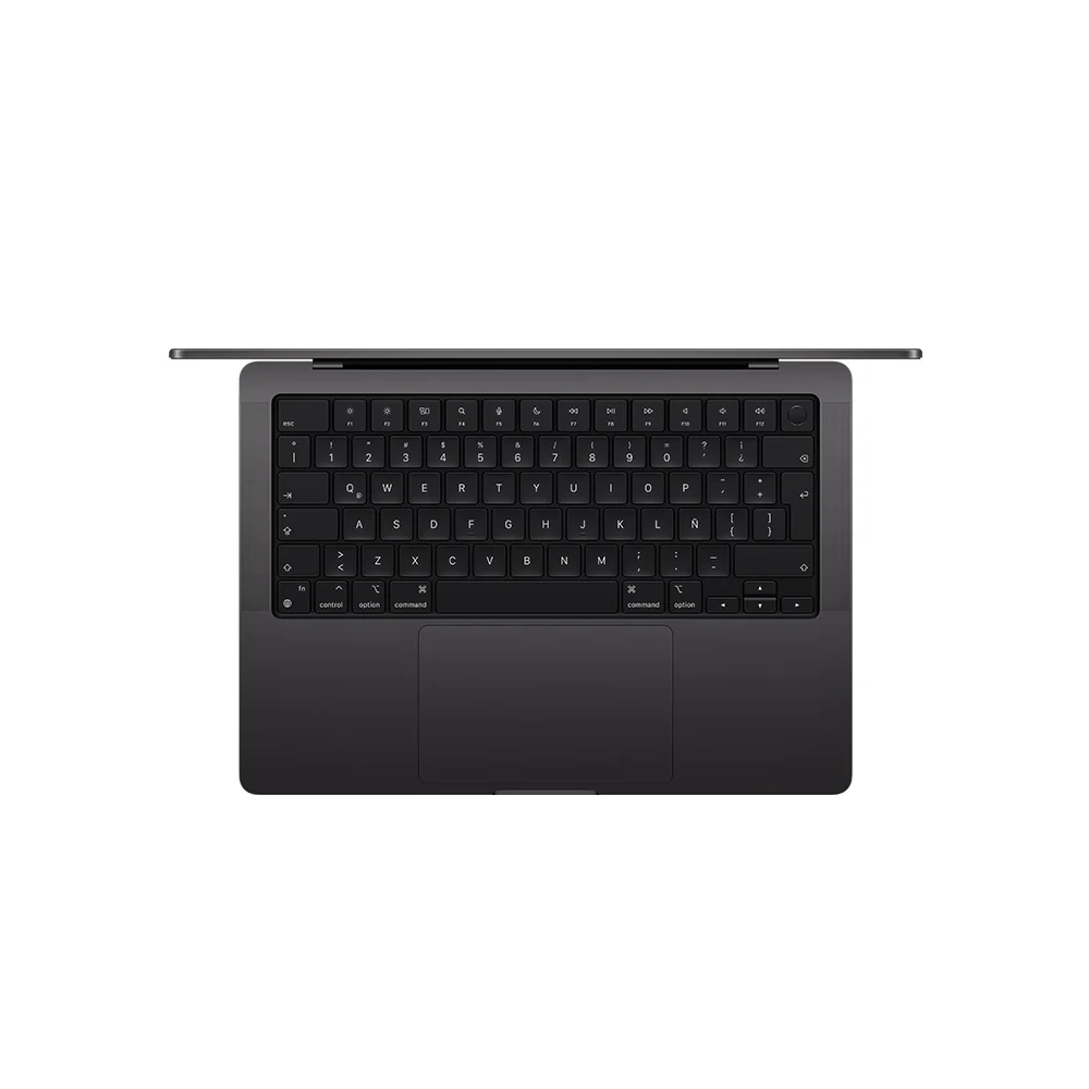 MacBook Pro de 14 pulgadas: Chip M4 de Apple con CPU de 10 núcleos y GPU de 10 núcleos, 512 GB SSD - Negro espacial - Image 2